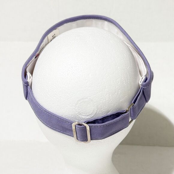 PUKALANI COUNTRY CLUB MAUI HAWAII Visor Hat Purple Vtg Made in USA Clean! - Picture 3 of 7